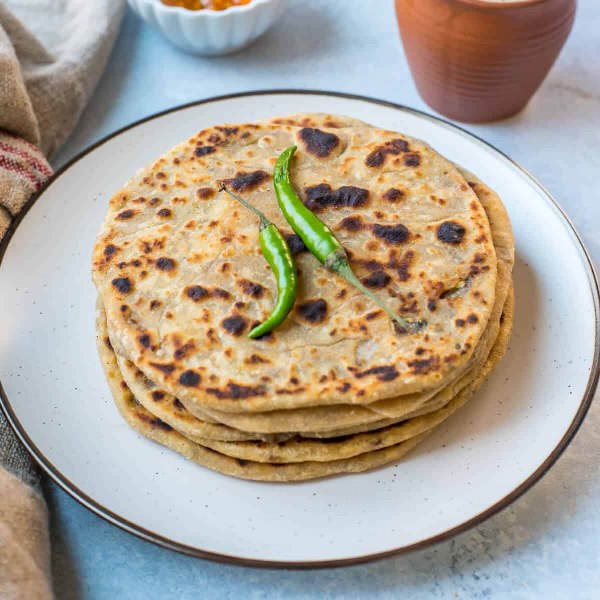Aloo Pyaz Tawa Parantha
