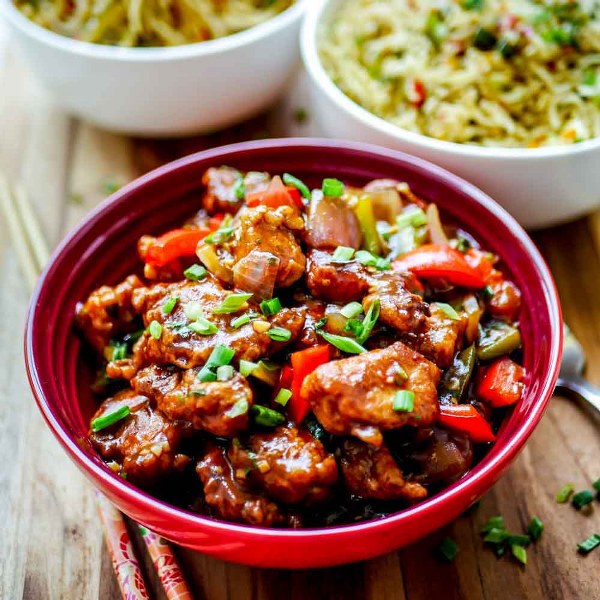 Chicken Manchurian (Dry)