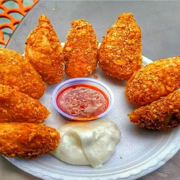 Kurkure Chicken Momos