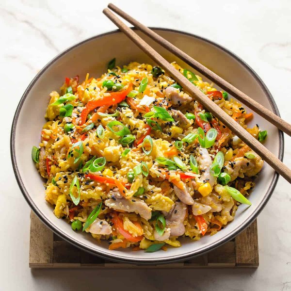 Egg Chicken Fried Rice