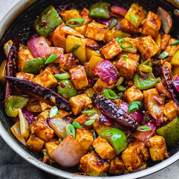 Chilli Paneer (Dry)